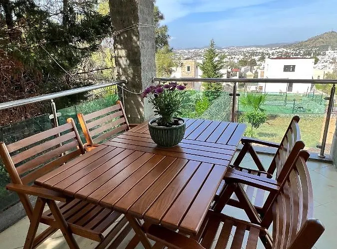 2+1 House In Center With Sea View And Big Private Garden شقة بودروم